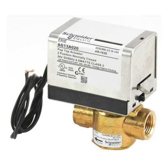 Erie Zone Valve,1/2in,2Way,N/C,24V VT2222G13A020