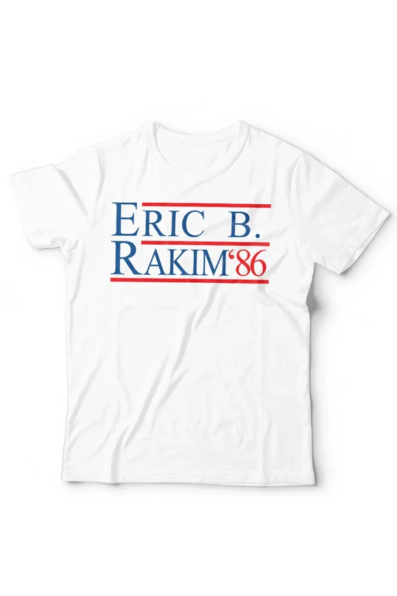 Erik B Rakim 86 Retro Rap Hip Hop Vintage Tribute Style Unisex T-Shirt, up to size 5XL