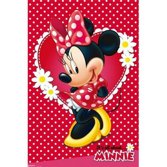 Erik Posters XPE160361 Minnie Mouse - Its All About Poster Print, 24 x 36