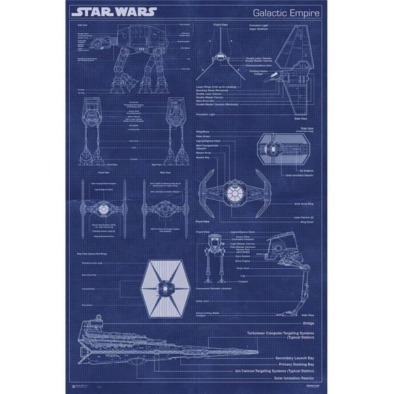 Erik Posters XPE160363 Star Wars Rebel Galactic Empire Machine Poster ...