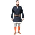 thumbnail image 1 of Erik Viking Tunic in Green, size: 3X-Large | Cotton by Medieval Collectibles, 1 of 5