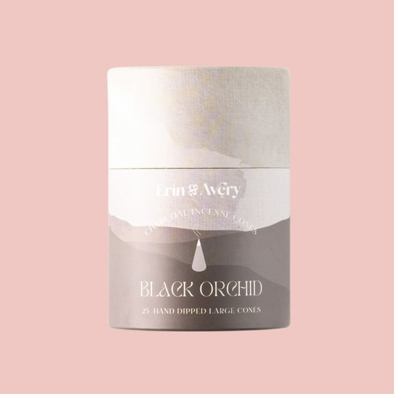 Erin & Avery Black Orchid Incense Cones