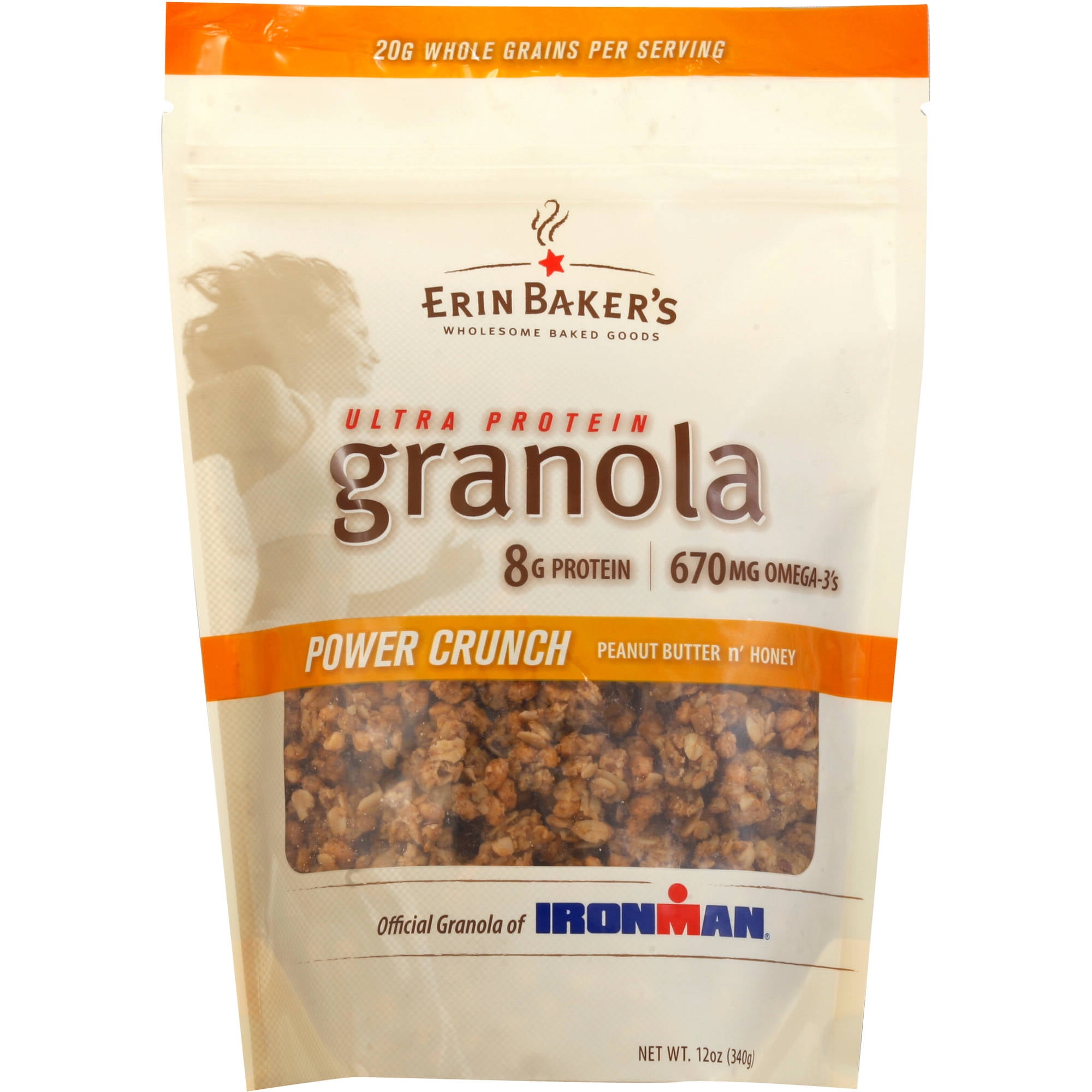 Erin Baker's Power Crunch Peanut Butter n' Honey Ultra Protein Granola