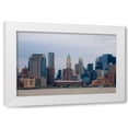thumbnail image 1 of Erin Berzel 14x11 White Modern Wood Framed Wall Art Titled - Manhattan Cityscape II, 1 of 5