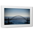thumbnail image 1 of Erin Berzel 18x13 White Modern Wood Framed Wall Art Titled - Yaquina Bay Bridge I, 1 of 5