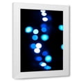 thumbnail image 1 of Erin Berzel 23x32 White Modern Wood Framed Wall Art Titled - Blue Bokeh I, 1 of 5