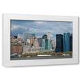 thumbnail image 1 of Erin Berzel 32x23 White Modern Wood Framed Wall Art Titled - Financial District II, 1 of 5