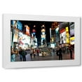 thumbnail image 1 of Erin Berzel 32x23 White Modern Wood Framed Wall Art Titled - Times Square I, 1 of 5