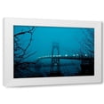 thumbnail image 1 of Erin Berzel 4x24 White Modern Wood Framed Wall Art Titled - St. Johns Bridge II, 1 of 5