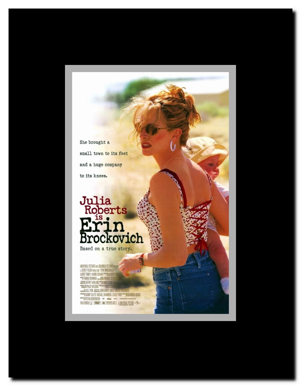 Erin Brockovich Framed Movie Poster