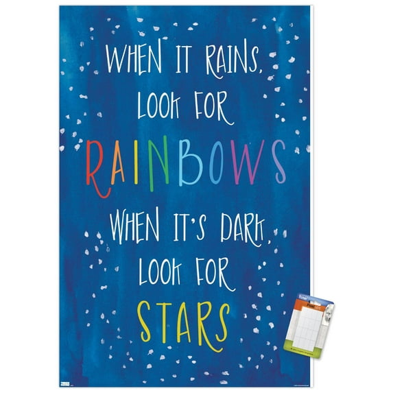 Erin Clark - Rain-Stars Wall Poster, 14.725" x 22.375"