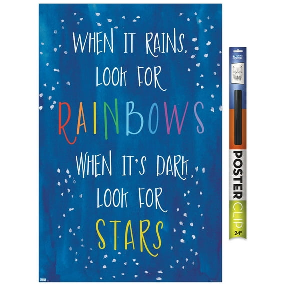 Erin Clark - Rain-Stars Wall Poster, 22.375" x 34"