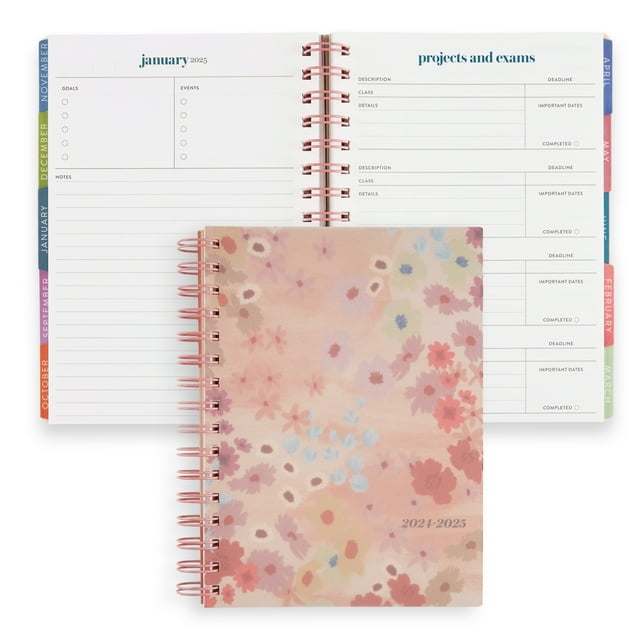 Erin Condren Inspired Collection A5 Academic Planner (July 2024June