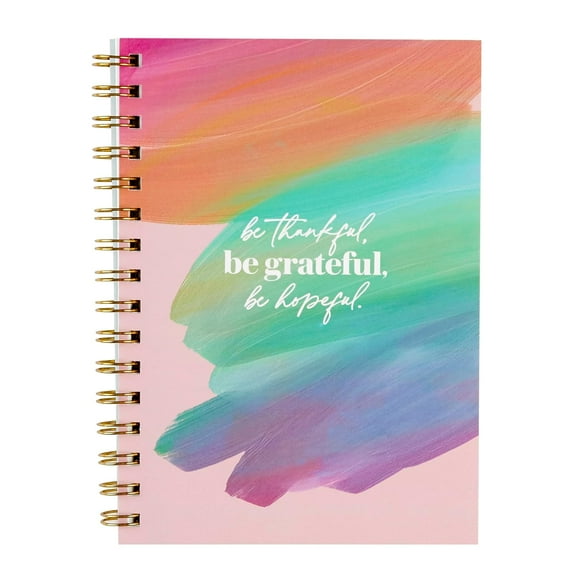 Erin Condren Inspired Collection - A5 Gratitude Journal - Be Thankful, Be Greatful, Be Hopeful.