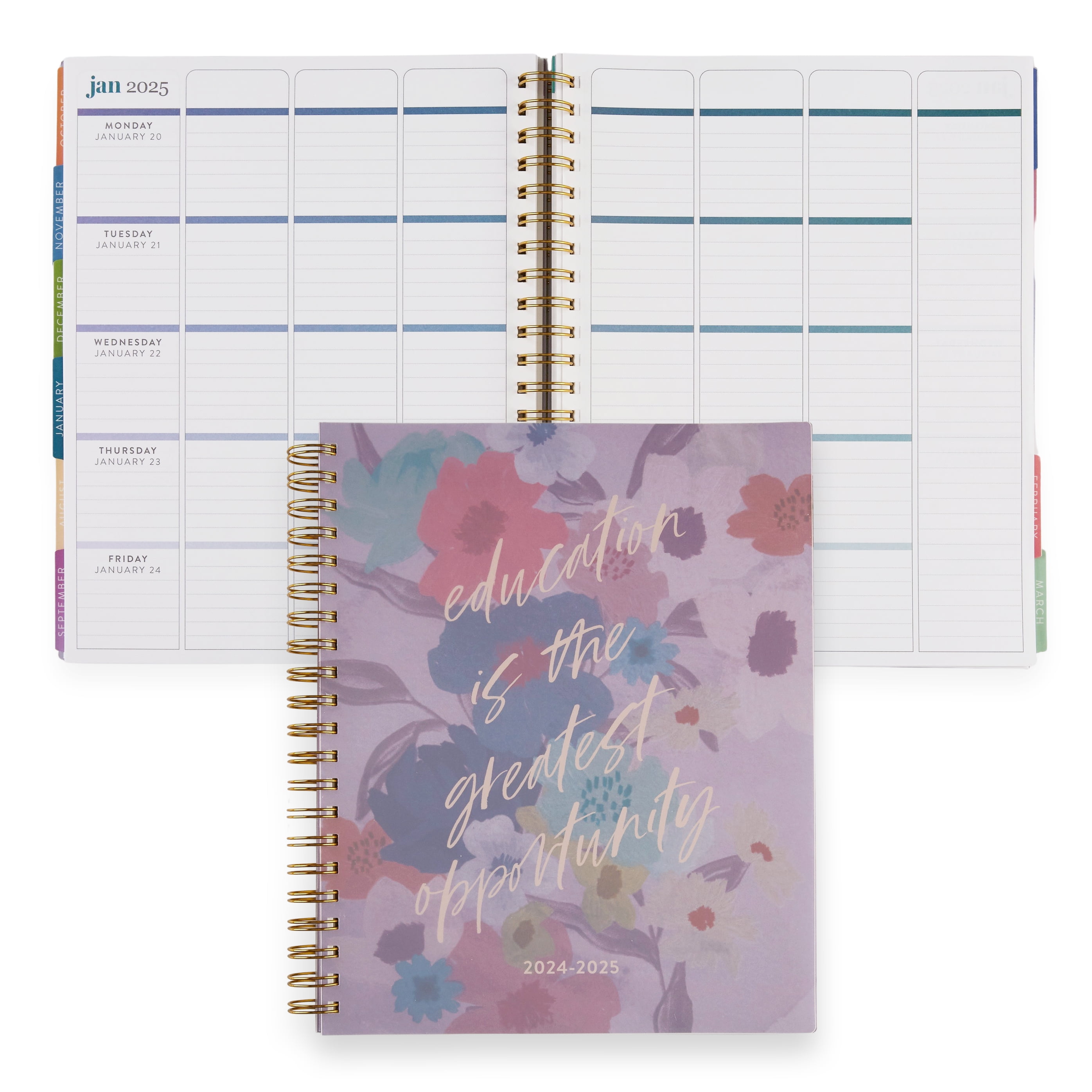 Erin Condren Inspired Collection Large Teacher Planner (July 2025