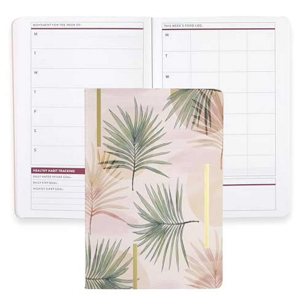 Erin Condren Wellness Log Petite Planner - Watercolor Palms