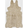 thumbnail image 1 of Skyline Decor Erin Gates by  Acadia Animal Print Faux Hide Area Rug Beige 5' 3" x 7' 10" Ivory,Brown, 1 of 5