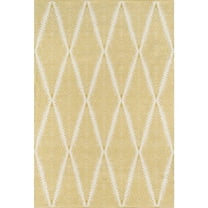 Momeni Indoor/Outdoor Geometric Modern Contemporary Area Rugs, Orange,43"x67"