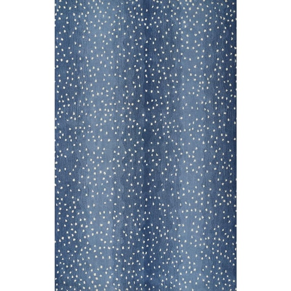 Erin Gates by Momeni Woodland Antelope Hand Tufted Wool Contemporary Denim Area Rug 3'6" X 5'6"