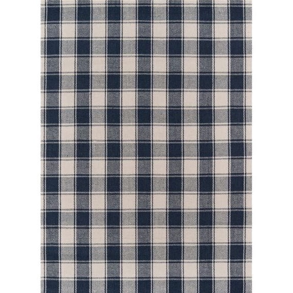 Erin Gates by Momeni Marlborough Charles Navy Hand Woven Wool Area Rug 8' X 10'