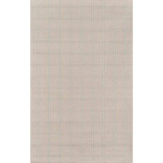 Erin Gates by Momeni Marlborough Dover Beige Hand Woven Wool Area Rug 5' X 8'