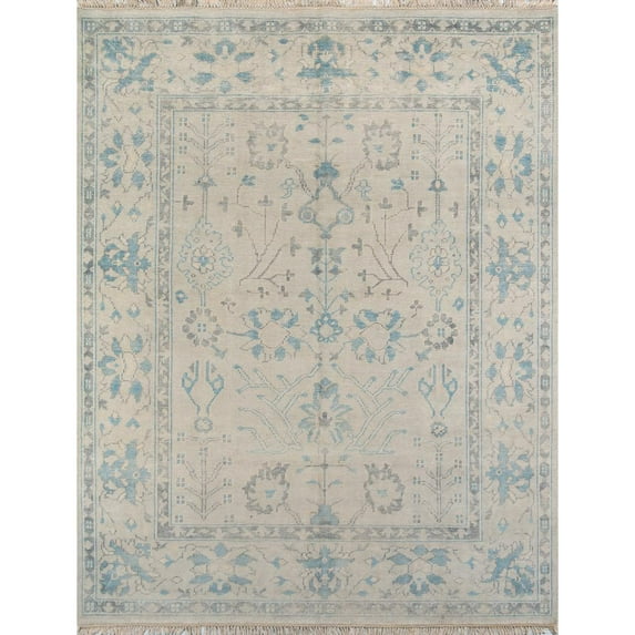 Erin Gates Traditional Rectangle Area Rug, Ivory, 8'9" X 11'9"
