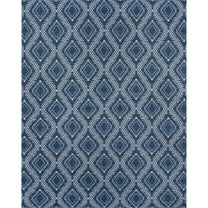 Erin Gates Easton EAS-1 Navy Pleasant 2' X 3'