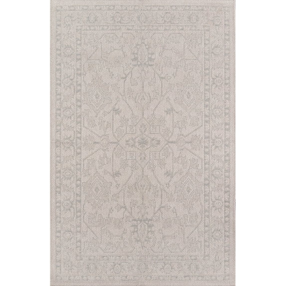 Erin Gates Downeast DOW-3 Grey Boothbay 6'7" X 9'6"