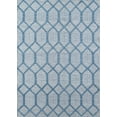 thumbnail image 1 of Erin Gates by Momeni Langdon Cambridge Hand Woven WoolBlue Area Rug 5' X 8', 1 of 5