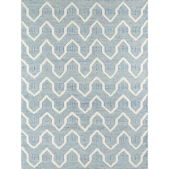 Erin Gates Contemporary Rectangle Area Rug, Blue, 2' X 3'