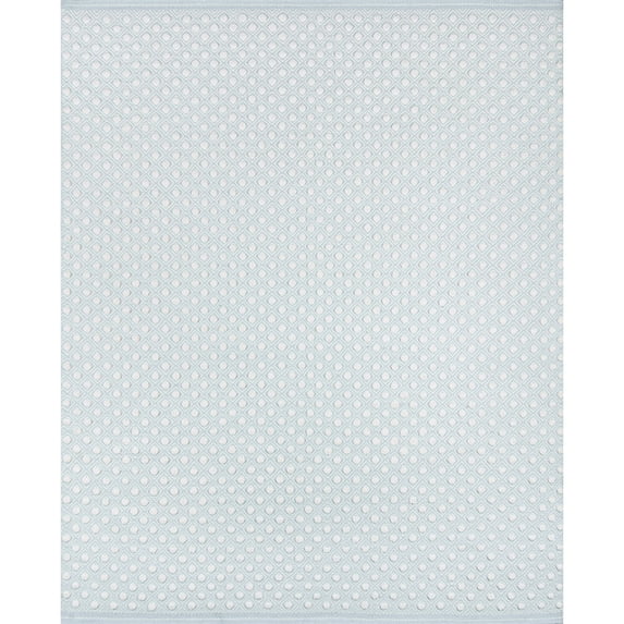 Erin Gates by Momeni Langdon Windsor Blue Hand Woven Wool Area Rug 3'9" X 5'9"
