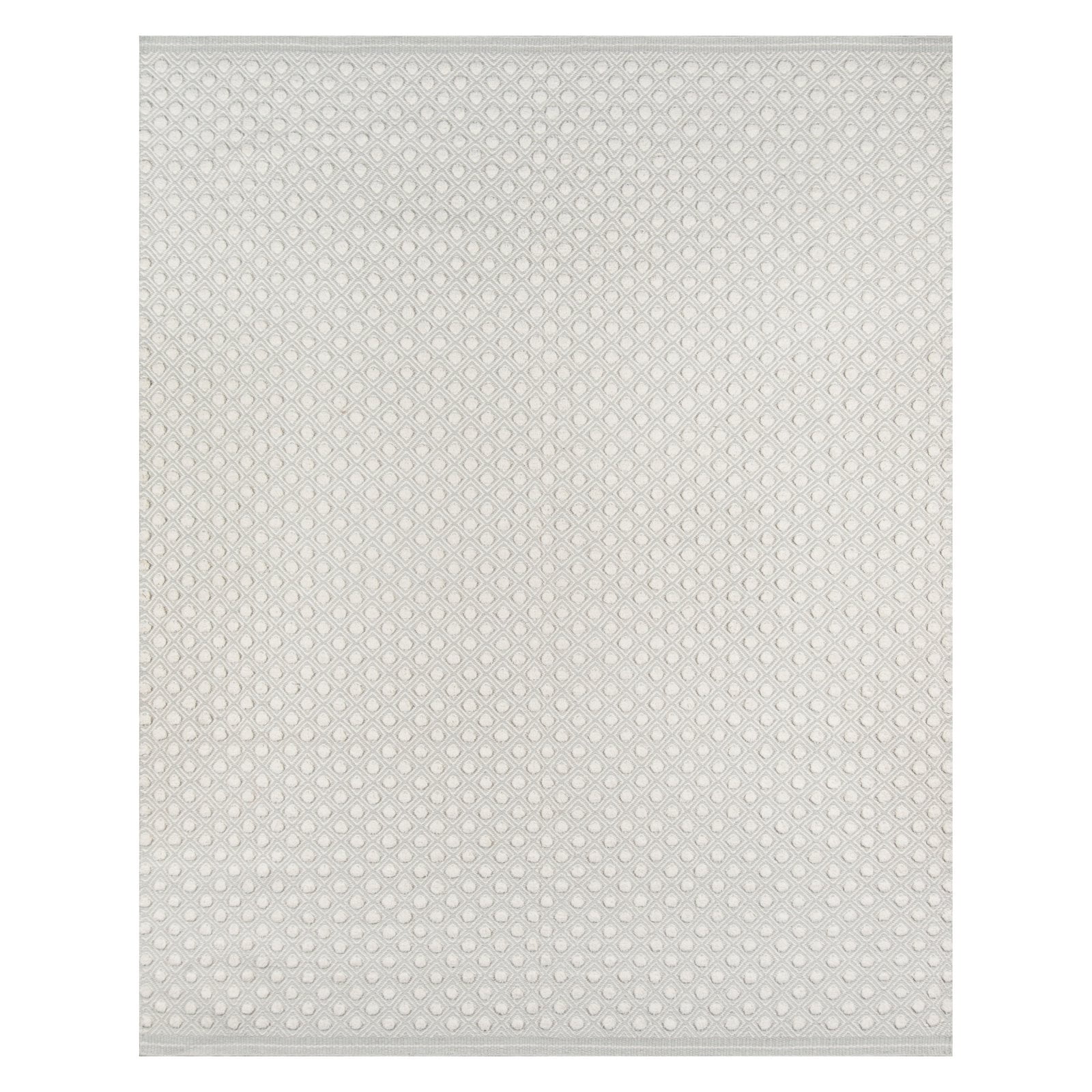 Erin Gates by Momeni Langdon Windsor Grey Hand Woven Wool Area Rug 5' X