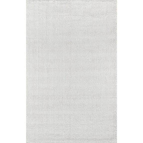 Erin Gates by Momeni Ledgebrook Washington Ivory Hand Woven Wool Area Rug 3'9" X 5'9"