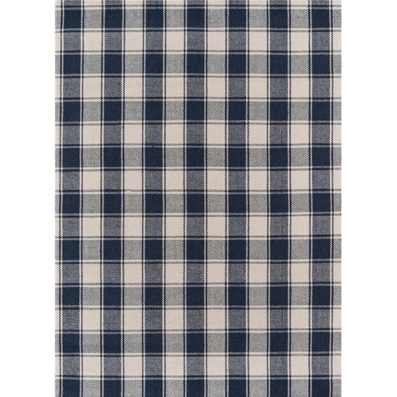 Erin Gates by Momeni Marlborough Charles Navy Hand Woven Wool Area Rug 2' X 3'