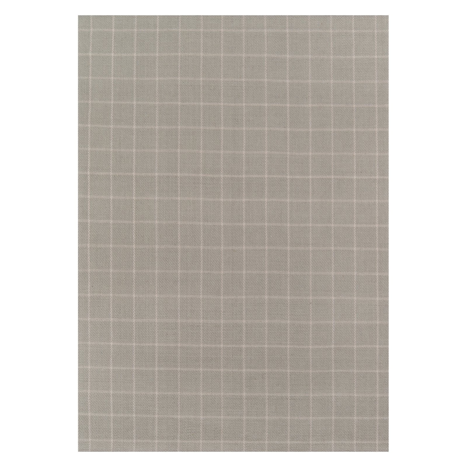 Minimalist Grey Wool Handwoven Accent Rug 2' x 3'