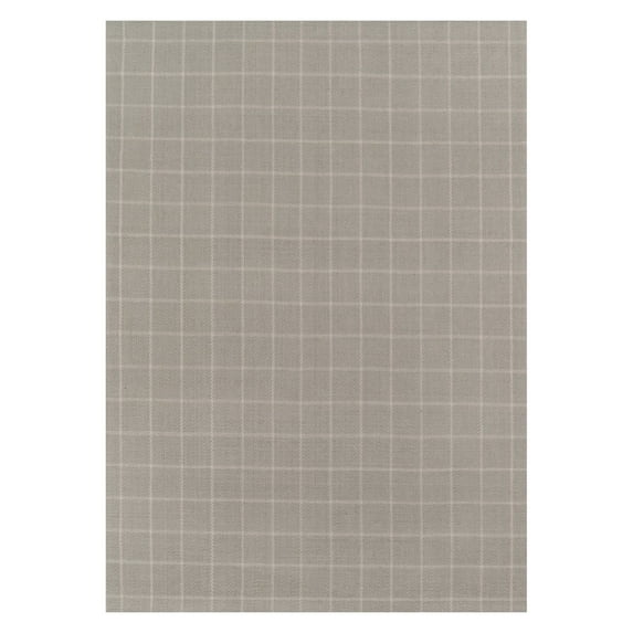 Erin Gates by Momeni Marlborough Deerfield Grey Hand Woven Wool Area Rug 3'6" X 5'6"