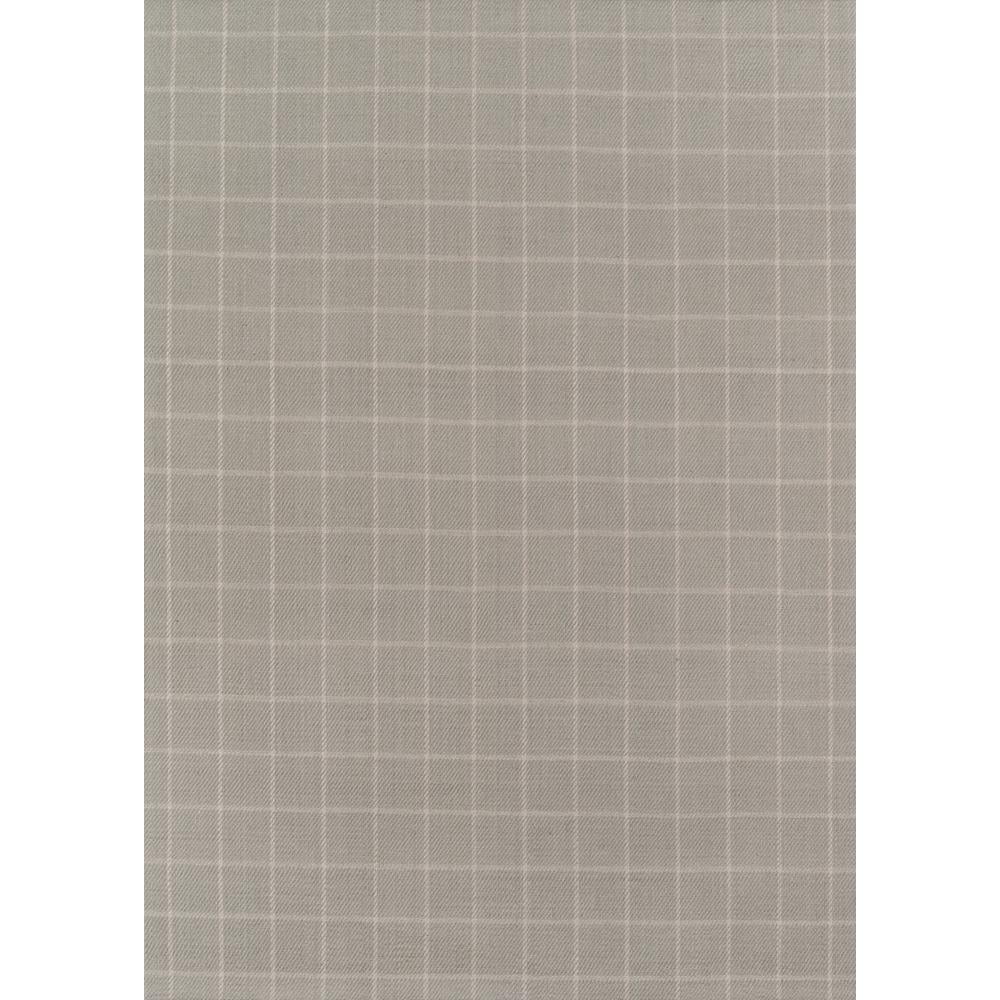 Rustic Handmade Gray Wool Runner Rug 2'3" x 8'