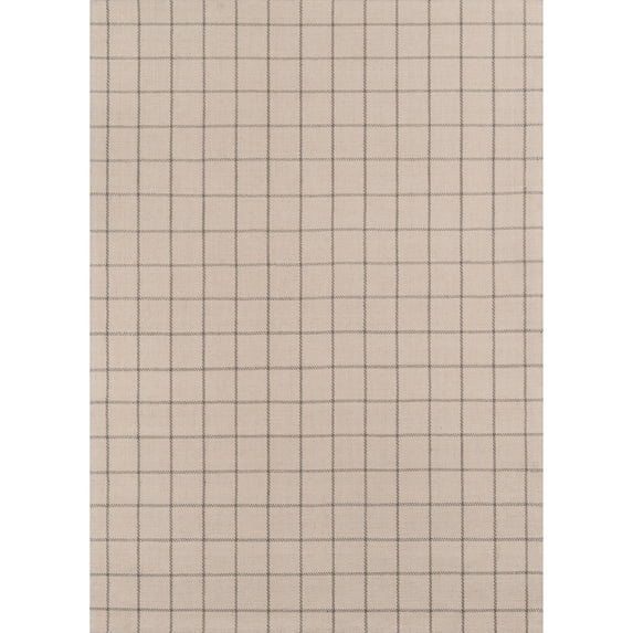 Erin Gates by Momeni Marlborough Deerfield Ivory Hand Woven Wool Area Rug 5' X 8'