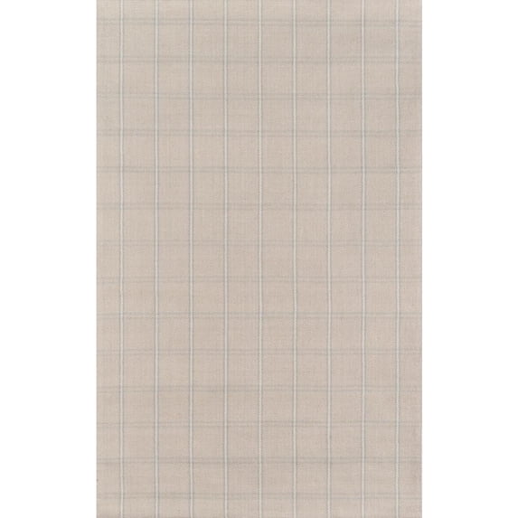 Erin Gates by Momeni Marlborough Dover Beige Hand Woven Wool Area Rug 3'6" X 5'6"