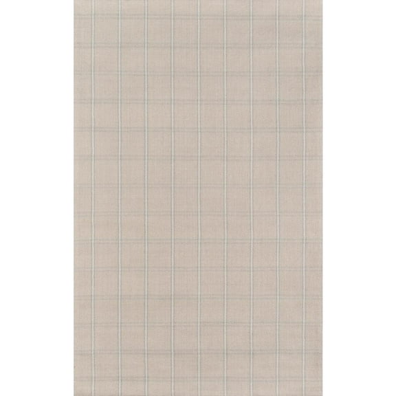Erin Gates by Momeni Marlborough Dover Beige Hand Woven Wool Area Rug 3'6" X 5'6"