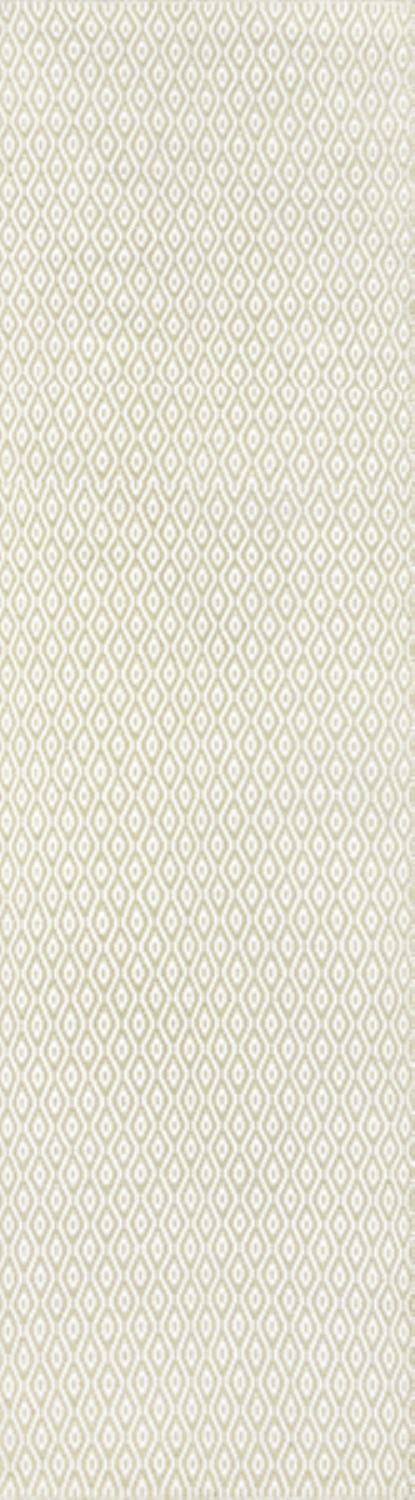Erin Gates Green Geometric Hand-Woven Wool Rug