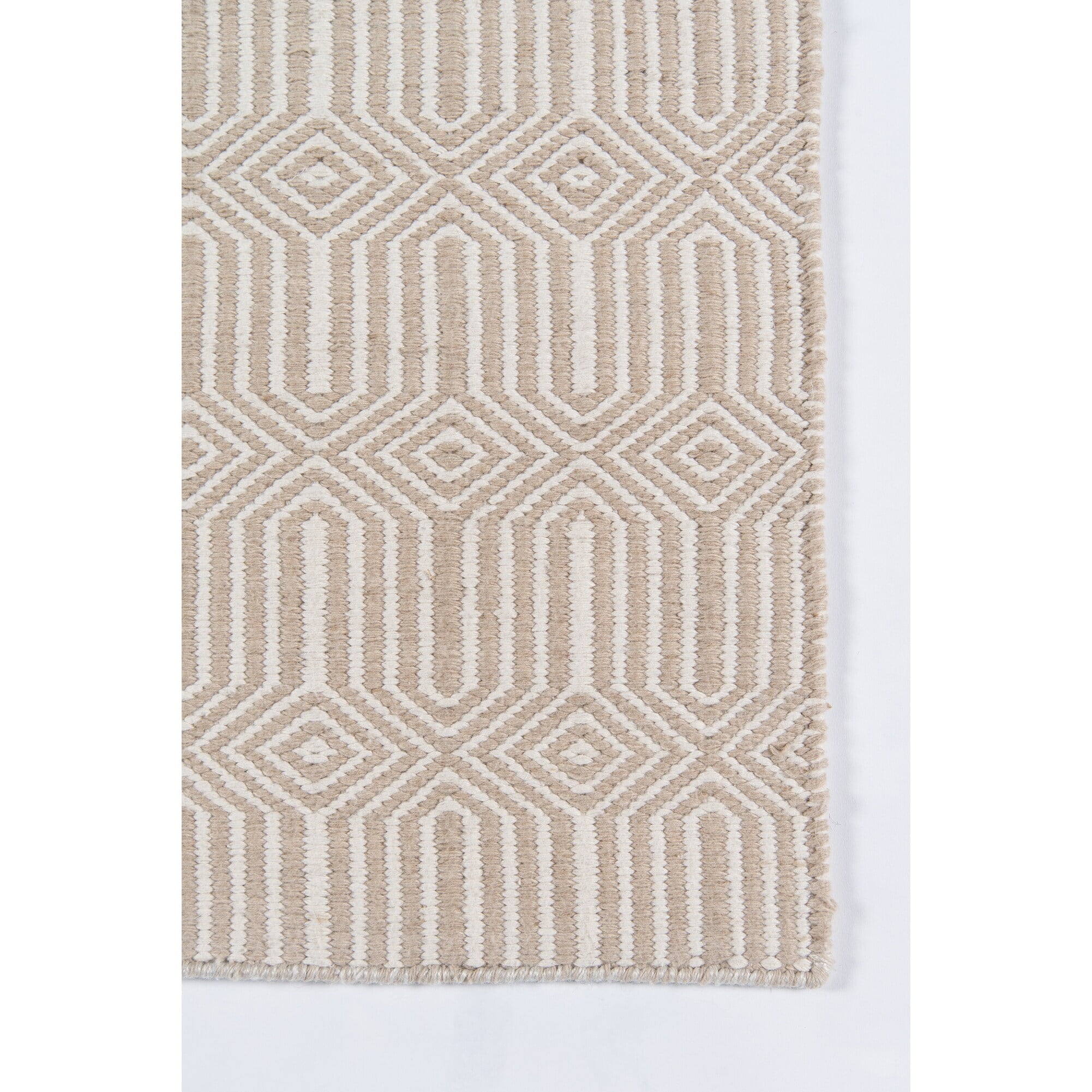 Erin Gates by Momeni Newton Holden Beige Hand Woven Indoor Outdoor Rug
