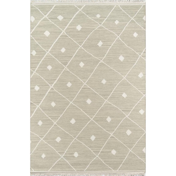 Erin Gates by Momeni Thompson Appleton Sage Hand Woven Wool Area Rug 2' X 3'