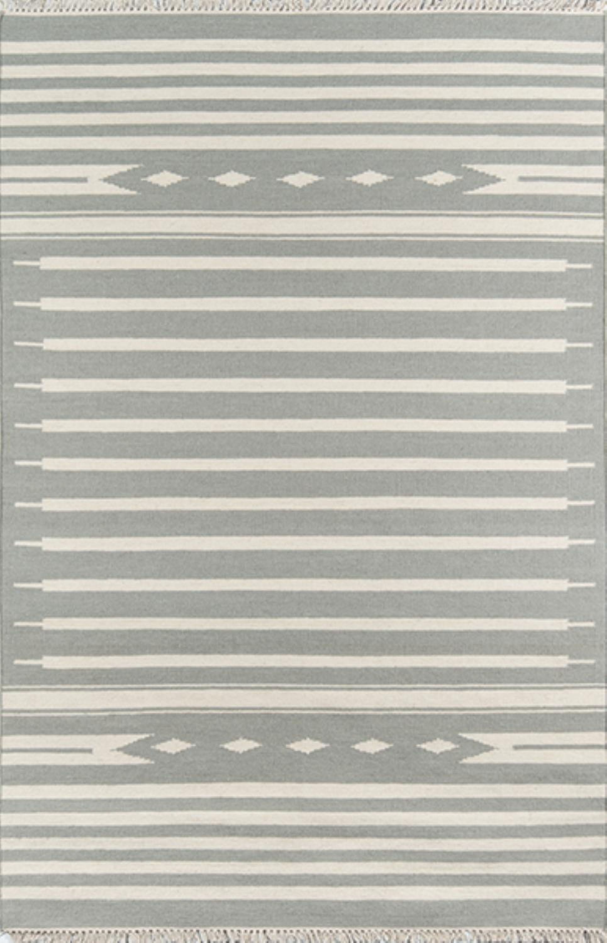 Erin Gates by Momeni Thompson Billings Pink Hand Woven Wool Area Rug 7'6" X 9'6"