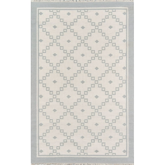 Erin Gates by Momeni Thompson Langley Grey Hand Woven Wool Runner 2'3" X 8'