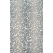 Erin Gates by Momeni Woodland Antelope Blue Hand Tufted Wool Area Rug 5' X 8'