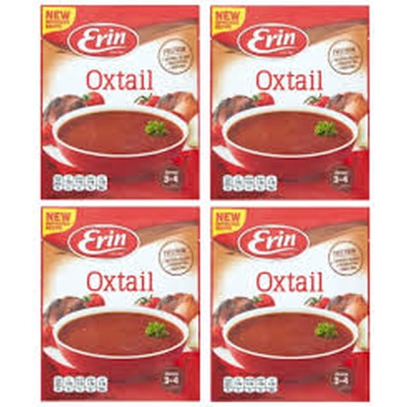 Erin Irish Oxtail Soup 58g - 4 Packets