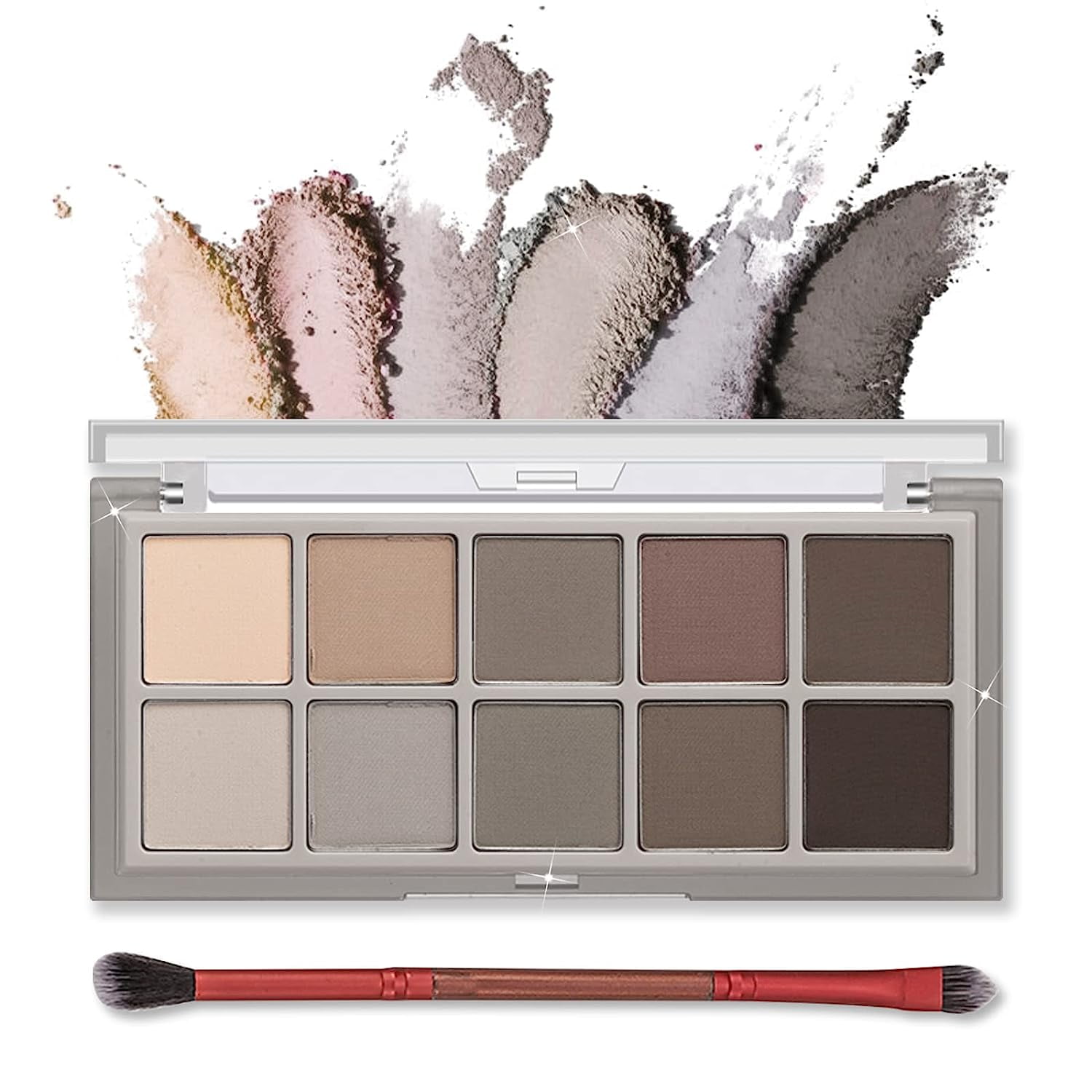 Erinde 10 Colors Eyeshadow Palette Makeup with Professional