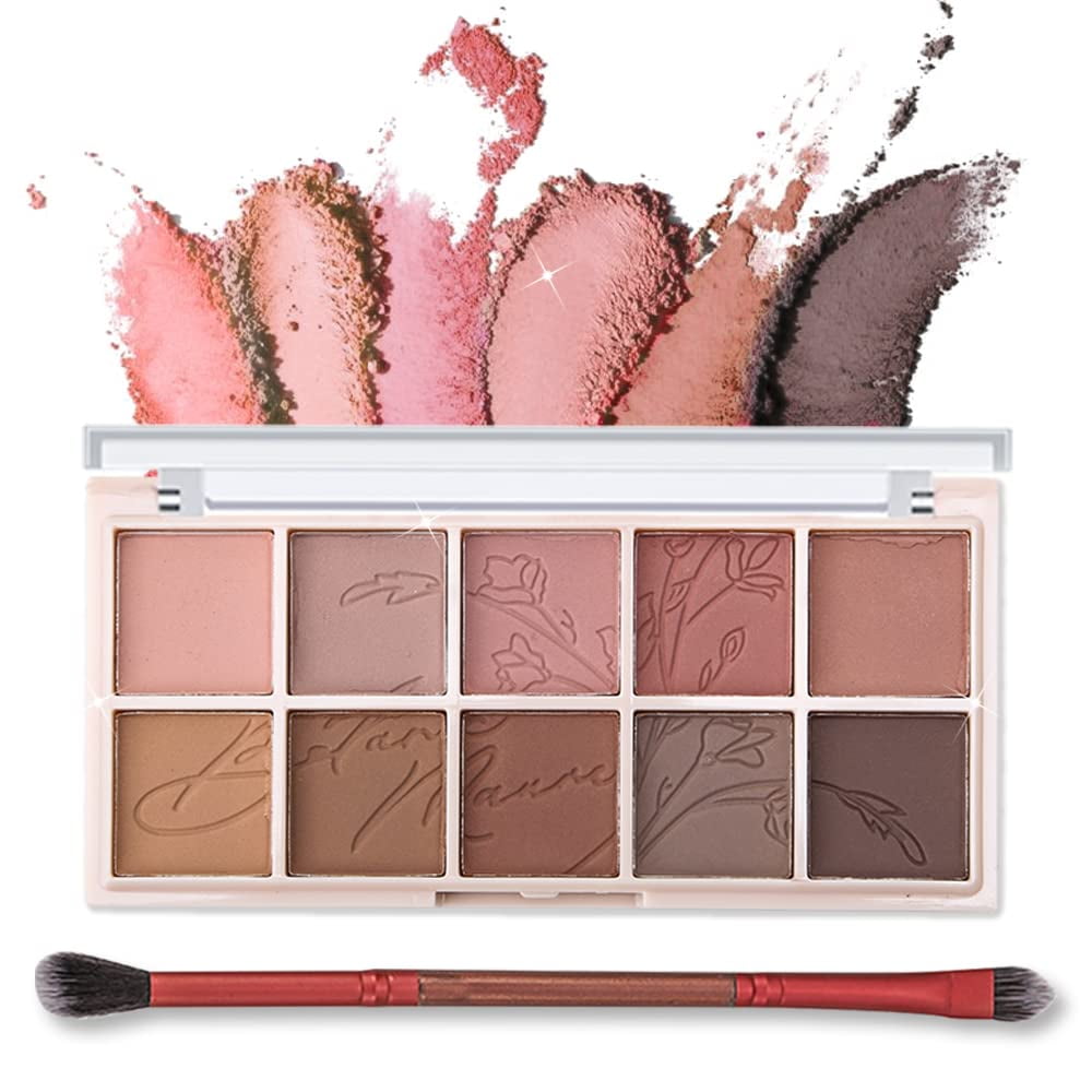 Erinde 10 Colors Eyeshadow Palette Makeup with Professional