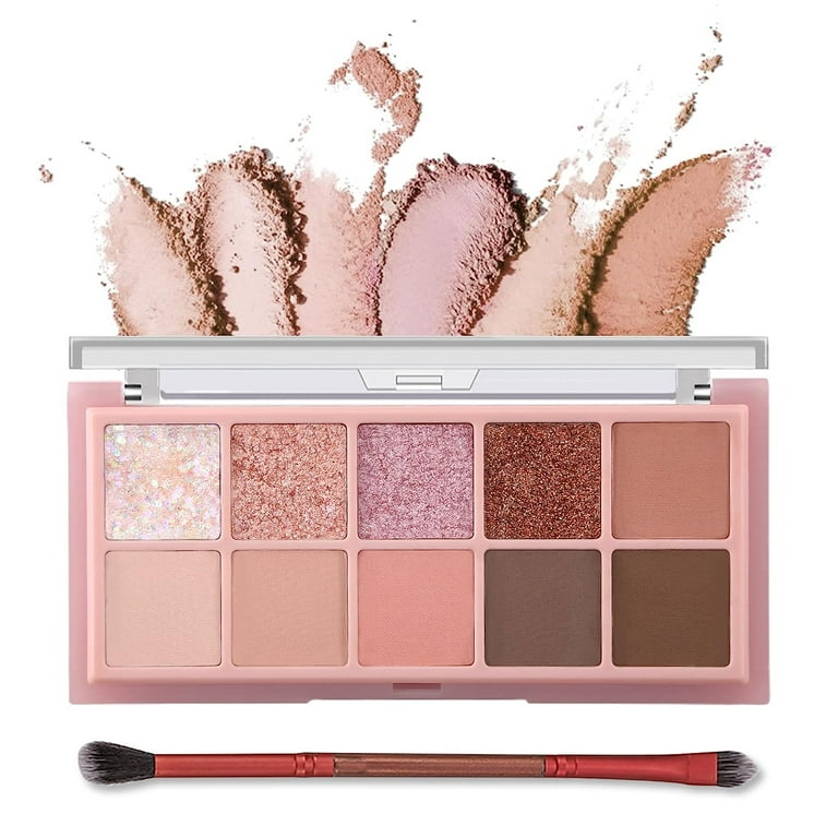 Erinde 10 Colors Eyeshadow Palette Makeup with Professional